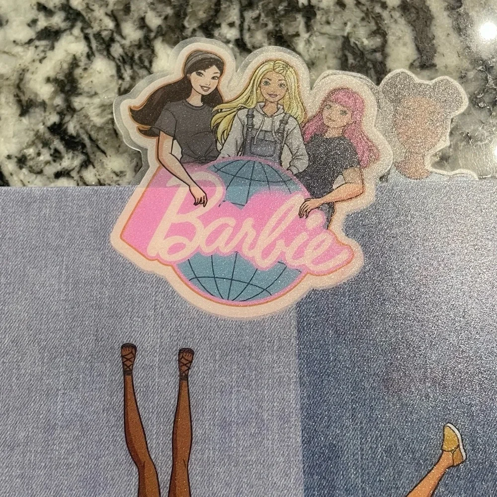 New Barbie Best Place On Earth Together Notebook Journal W/Barbie Tabs